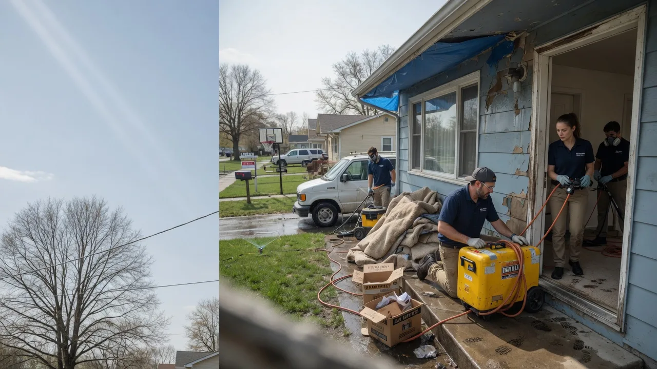 Basement Flood Cleanup in Brashear, MO near me